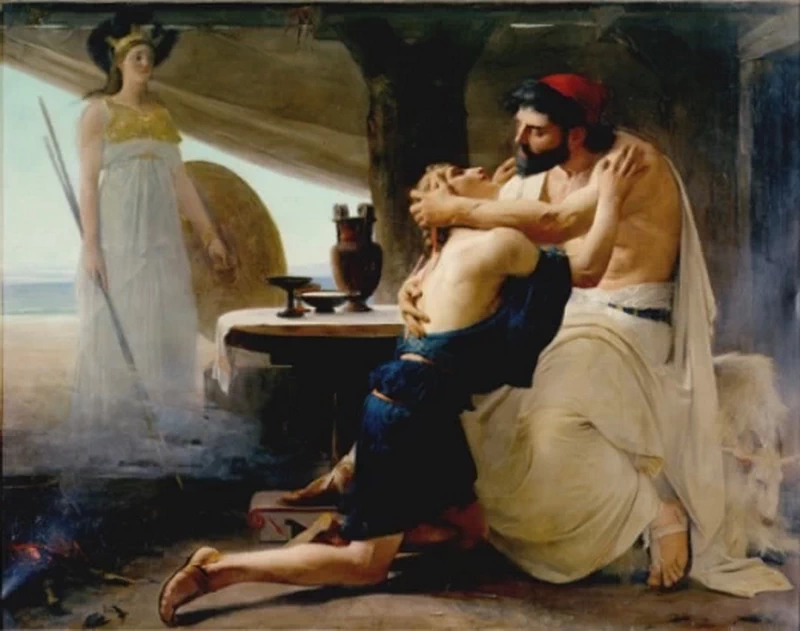 Ulisse e Telemaco
